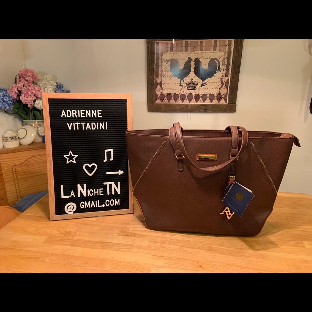 Adrienne Vittadini Business Essentials Laptop Bag